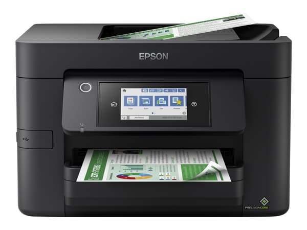 Epson WorkForce Pro WF-4825DWF - Multifunktionsskrivare - färg - bläckstråle - A4 (210 x 297 mm) (original) - A4/Legal (media) - upp till 25 sidor/mi Svart