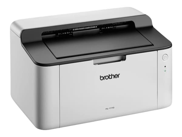 Brother HL-1110E, Laser, 2400 x 600 DPI, A4, 20 ppm, Musta, Valkoinen