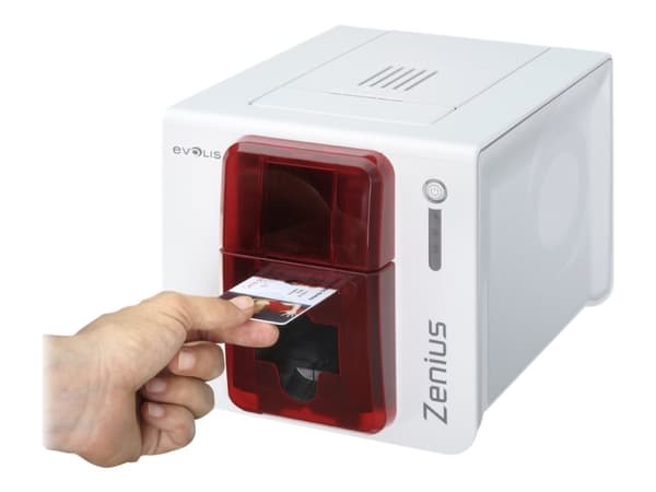 Evolis Zenius Classic line - Plastkortskriver - farge - fargesublimering/termooverføring - CR-80 Card (85.6 x 54 mm) - inntil 500 kort/time (mono) /