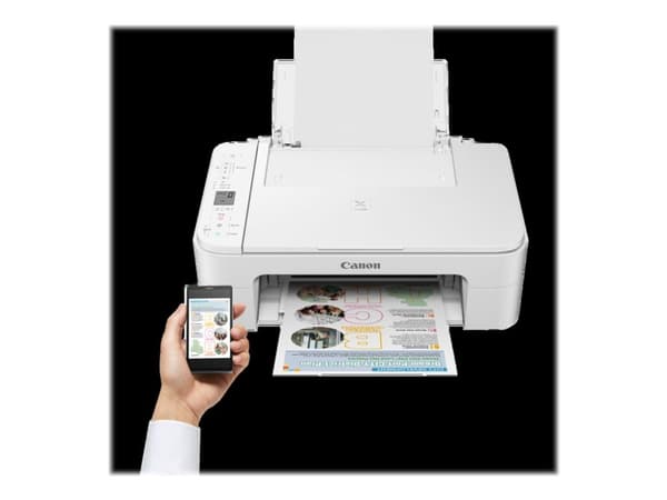 Canon PIXMA TS3351 - Multifunksjonsskriver - farge - ink-jet - 216 x 297 mm (original) - A4/Legal (medie) - opp til 7.7 ipm (trykking) - 60 ark - USB