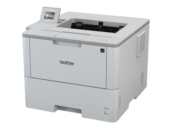 Brother HL-L6300DW - Skriver - S/H - Dupleks - laser - A4/Legal - 1200 x 1200 dpi - inntil 46 spm - kapasitet: 570 ark - USB 2.0, Gigabit LAN, Wi-Fi( Grå