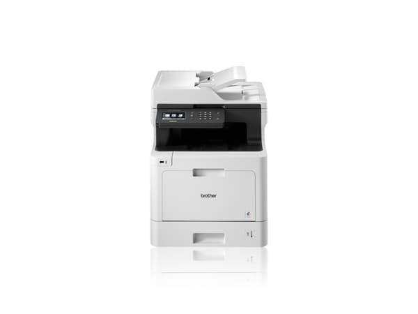 Brother DCP-L8410CDW, Laser, Fargeutskrift, 2400 x 600 DPI, A4, Direkte utskrift, Sort, Hvit
