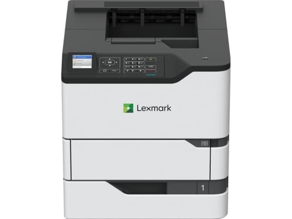 Lexmark MS821dn, Laser, 1200 x 1200 DPI, A4, 52 ppm, Kaksipuolinen tulostus, Musta, Valkoinen