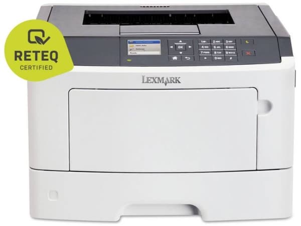 Lexmark MS510DN Laserprinter Refurbished (meget god) A4 Printer Duplex, LAN, USB