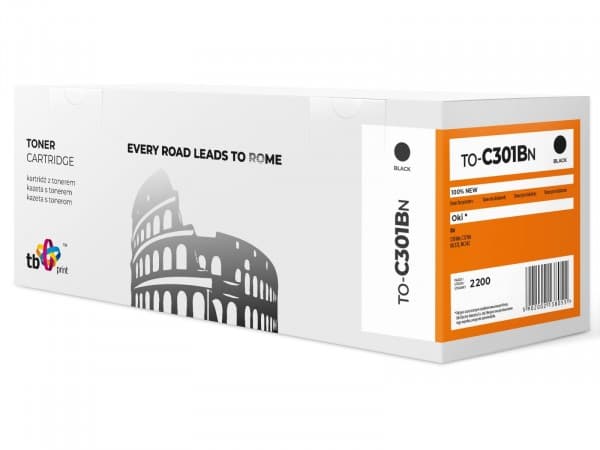 Toner TB Print Juodas Zamiennik C301 (TO-C301BN)