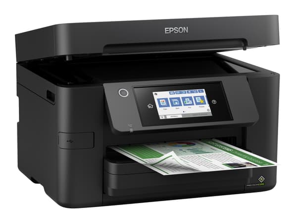 Epson WorkForce Pro WF-3825DWF - Multifunksjonsskriver - 215.9 x 355.6 mm (original) - A4/Legal (medie) - opp til 21 spm (trykking) - 250 ark - 33.6
