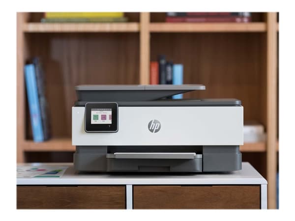 HP OfficeJet Pro 8024 All-in-One Printer, Lämpömustesuihkutulostin, Väritulostus, 4800 x 1200 DPI, Värikopiointi, Väriskannaus, A4