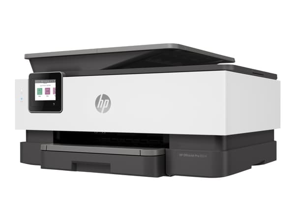 HP OfficeJet Pro 8024 All-in-One Printer, Lämpömustesuihkutulostin, Väritulostus, 4800 x 1200 DPI, Värikopiointi, Väriskannaus, A4