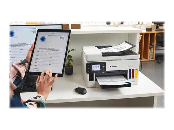 Canon MAXIFY GX7050 - Multifunktionsskrivare - färg - bläckstråle - påfyllbar - Legal (216 x 356 mm)/A4 (210 x 297 mm) (original) - A4/Legal (media)