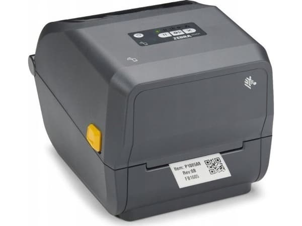 Zebra ZD421c - Etikettskriver - termotransfer - Rull (11,2 cm) - 203 dpi - inntil 152 mm/sek - USB 2.0, LAN, USB-vert - grå