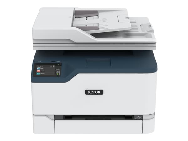 Xerox C235, A4, 22 s/min, langaton, kopiointi/tulostus/skannaus/faksaus, PS3 PCL5e/6 ADF, 2 alustaa, yht. 251 arkkia, Laser, Väritulostus, 600 x 600