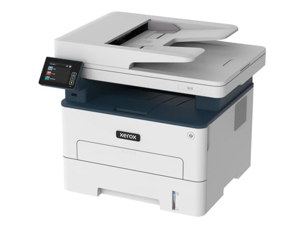 Xerox B235, A4, 34 s/min, langaton, kaksipuolinen kopiointi/tulostus/skannaus/faksaus, PS3 PCL5e/6 ADF, 2 alustaa, yht. 251 arkkia, Laser, Yksittäist Sininen, Valkoinen