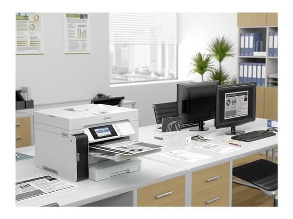 Epson EcoTank Pro ET-M16680 - Multifunksjonsskriver - S/H - ink-jet - A3 (medie) - opp til 25 spm (trykking) - 550 ark - USB 2.0, LAN, Wi-Fi(ac), USB