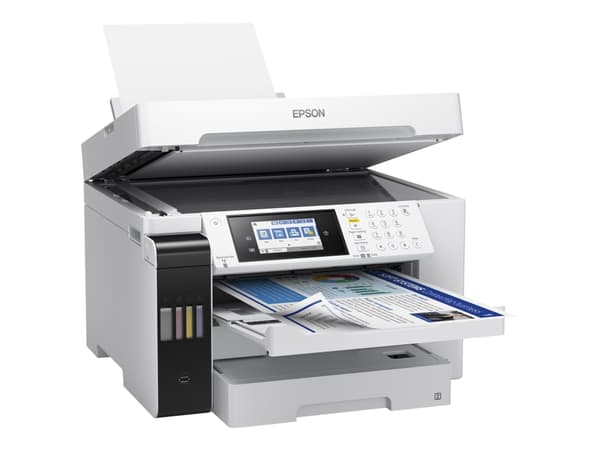 Epson EcoTank Pro ET-16680 - Multifunktionsskrivare - färg - bläckstråle - A3 (media) - upp till 25 sidor/minut (utskrift) - 550 ark - 33.6 Kbps - US