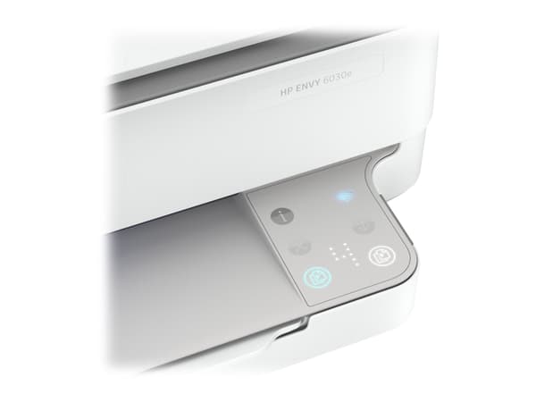 HP ENVY 6030e All-in-One - Multifunktionsskrivare - färg - bläckstråle - 216 x 297 mm (original) - A4/Letter (media) - upp till 8 sidor/minut (kopier