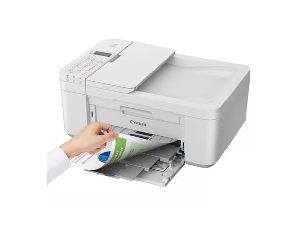 Canon PIXMA TR4651 - Multifunksjonsskriver - farge - ink-jet - A4 (210 x 297 mm), Legal (216 x 356 mm) (original) - A4/Legal (medie) - opp til 6.4 sp Hvit