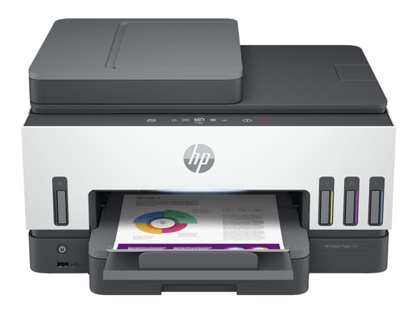 HP Smart Tank 790 All-in-One - Multifunktionsskrivare - färg - bläckstråle - påfyllbar - Letter A (216 x 279 mm)/A4 (210 x 297 mm) (original) - A4/Le