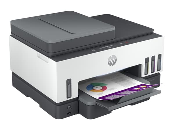 HP Smart Tank 790 All-in-One - Multifunktionsskrivare - färg - bläckstråle - påfyllbar - Letter A (216 x 279 mm)/A4 (210 x 297 mm) (original) - A4/Le