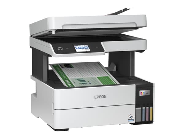 Epson EcoTank L6460 - Multifunksjonsskriver - farge - ink-jet - påfyllbar - A4 (210 x 297 mm) (original) - A4/Legal (medie) - opp til 17 spm (trykkin