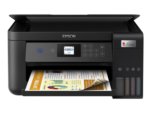 Epson L4260 - Multifunksjonsskriver - farge - ink-jet - påfyllbar - A4 (210 x 297 mm) (original) - A4/Legal (medie) - opp til 10.5 spm (trykking) - 1