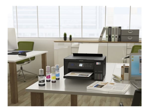Epson L4260 - Multifunksjonsskriver - farge - ink-jet - påfyllbar - A4 (210 x 297 mm) (original) - A4/Legal (medie) - opp til 10.5 spm (trykking) - 1