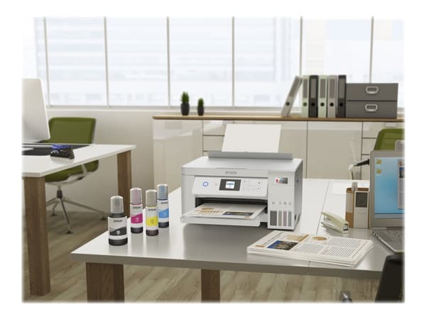 Epson L4266 - Multifunktionsskrivare - färg - bläckstråle - påfyllbar - A4/Legal (media) - upp till 10.5 sidor/minut (utskrift) - 100 ark - USB, Wi-F