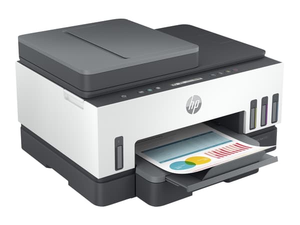 HP Smart Tank 7305 All-in-One - Multifunktionsskrivare - färg - bläckstråle - påfyllbar - Letter A (216 x 279 mm)/A4 (210 x 297 mm) (original) - A4/L
