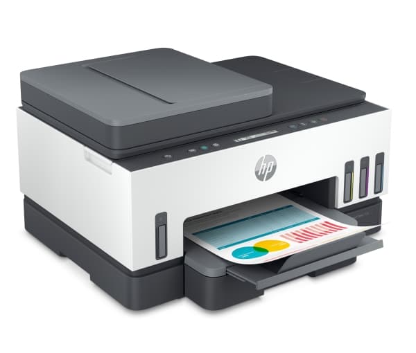 HP Smart Tank 7305 All-in-One - Multifunktionsskrivare - färg - bläckstråle - påfyllbar - Letter A (216 x 279 mm)/A4 (210 x 297 mm) (original) - A4/L