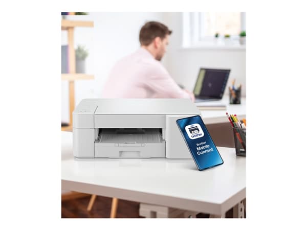 Brother DCP-J1200W - Multifunksjonsskriver - farge - ink-jet - A4/Letter (medie) - opp til 16 spm (trykking) - 150 ark - USB 2.0, Wi-Fi(n)
