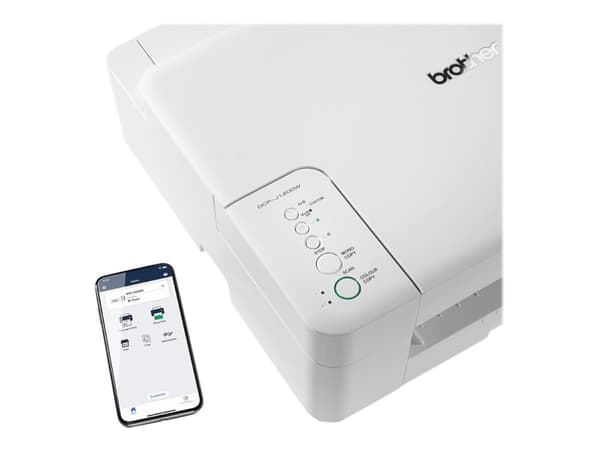 Brother DCP-J1200W - Multifunksjonsskriver - farge - ink-jet - A4/Letter (medie) - opp til 16 spm (trykking) - 150 ark - USB 2.0, Wi-Fi(n)
