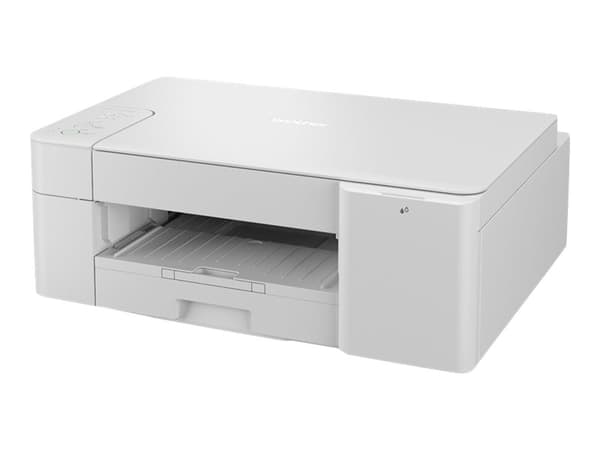 Brother DCP-J1200W - Multifunksjonsskriver - farge - ink-jet - A4/Letter (medie) - opp til 16 spm (trykking) - 150 ark - USB 2.0, Wi-Fi(n) Hvit