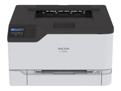 Ricoh C200W - Skrivare - färg - Duplex - laser - A4 - 2400 x 600 dpi - upp till 24 sidor/minut (mono)/ upp till 24 sidor/minut (färg) - kapacitet: 25