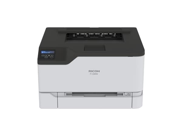 Ricoh C200W - Skrivare - färg - Duplex - laser - A4 - 2400 x 600 dpi - upp till 24 sidor/minut (mono)/ upp till 24 sidor/minut (färg) - kapacitet: 25