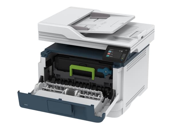 Xerox B305, A4, 38 s/min, langaton, kaksipuolinen kopiointi/tulostus/skannaus, PS3 PCL5e/6 , 2 alustaa, 350 arkkia, Laser, Yksittäistulostus, 2400 x Sininen, Valkoinen
