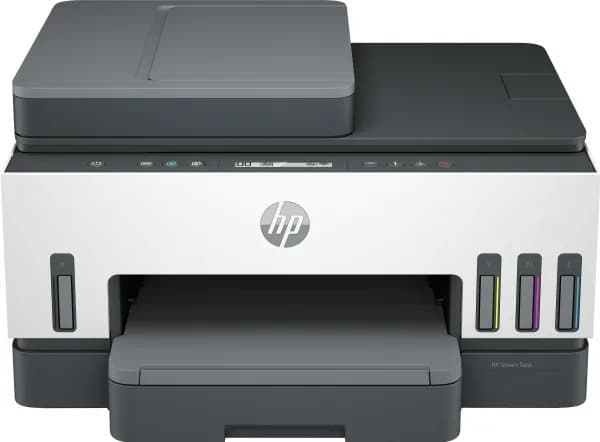 HP Smart Tank 750 All-in-One, Lämpömustesuihkutulostin, Väritulostus, 4800 x 1200 DPI, A4, Suoratulostus, Harmaa
