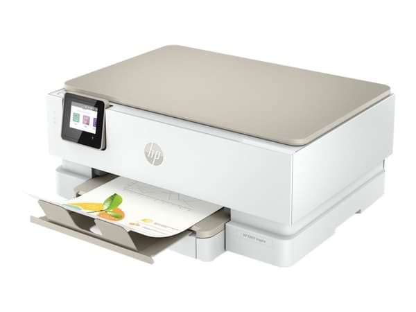 HP ENVY Inspire 7224e All-in-One -tulostin, Väri, Tulostin varten Koti, Tulosta, kopioi, skann, Langaton; +; Instant Ink -yhteensopiva; Skannaus PDF- Beige