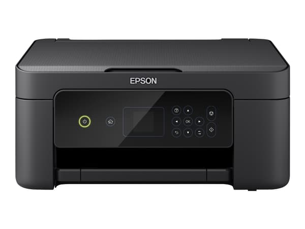 Epson Expression Home XP-3205 - Multifunksjonsskriver - farge - ink-jet - A4/Legal (medie) - opp til 10 spm (trykking) - 100 ark - USB, Wi-Fi - svart