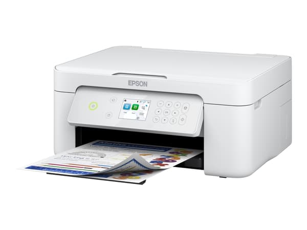 Epson Expression Home XP-4205 - Multifunksjonsskriver - farge - ink-jet - A4/Legal (medie) - opp til 10 spm (trykking) - 100 ark - USB, Wi-Fi - hvit Hvit
