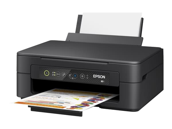 Epson Expression Home XP-2200 - Multifunksjonsskriver - farge - ink-jet - A4/Legal (medie) - opp til 8 spm (trykking) - 50 ark - USB, Wi-Fi - svart