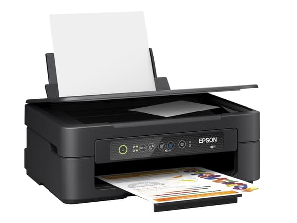 Epson Expression Home XP-2200 - Multifunksjonsskriver - farge - ink-jet - A4/Legal (medie) - opp til 8 spm (trykking) - 50 ark - USB, Wi-Fi - svart