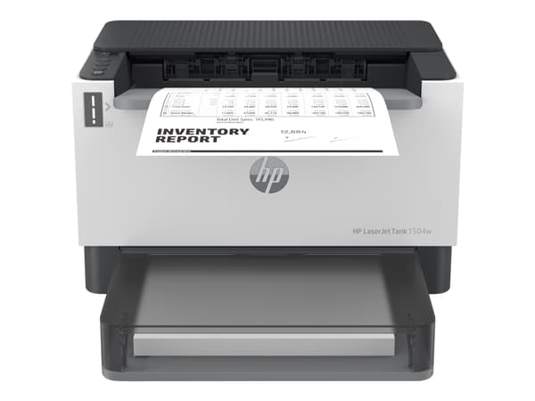 HP LaserJet Tank 1504w - Skrivare - svartvit - laser - påfyllbar - A4/Letter - 600 x 600 dpi - upp till 22 sidor/minut - kapacitet: 150 ark - USB 2.0