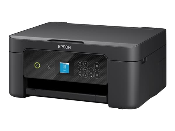 Epson Expression Home XP-3200 - Multifunksjonsskriver - farge - ink-jet - A4/Legal (medie) - opp til 10 spm (trykking) - 100 ark - USB, Wi-Fi - svart