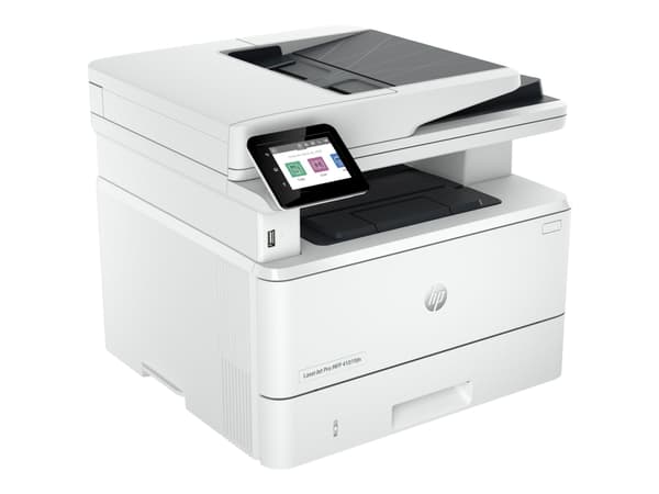 HP LaserJet Pro MFP 4102fdw -tulostin, Mustavalkoinen, Tulostin varten Pienet ja keskikokoiset yritykset, Tulosta, kop., skannaa, faksaa, Langaton; I
