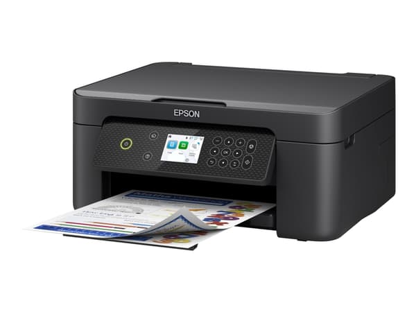 Epson Expression Home XP-4200 - Multifunksjonsskriver - farge - ink-jet - A4/Legal (medie) - opp til 10 spm (trykking) - 100 ark - USB, Wi-Fi - svart