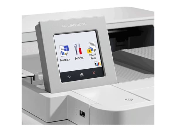 Brother HL-L9470CDN - Skriver - farge - Dupleks - laser - A4 - 2400 x 600 dpi - inntil 40 spm (mono) / inntil 40 spm (farge) - kapasitet: 620 ark - U