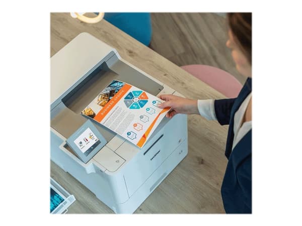 Brother HL-L9470CDN - Skriver - farge - Dupleks - laser - A4 - 2400 x 600 dpi - inntil 40 spm (mono) / inntil 40 spm (farge) - kapasitet: 620 ark - U