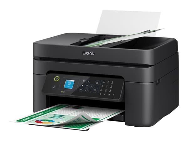 Epson WorkForce WF-2935DWF - Multifunksjonsskriver - farge - ink-jet - 216 x 297 mm (original) - A4/Letter (medie) - opp til 10 spm (trykking) - 100 Sort