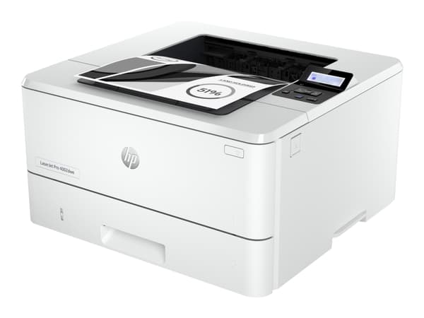 HP LaserJet Pro 4002dwe - Skrivare - svartvit - Duplex - laser - A4/Legal - 4800 x 600 dpi - upp till 40 sidor/minut - kapacitet: 350 ark - USB 2.0,