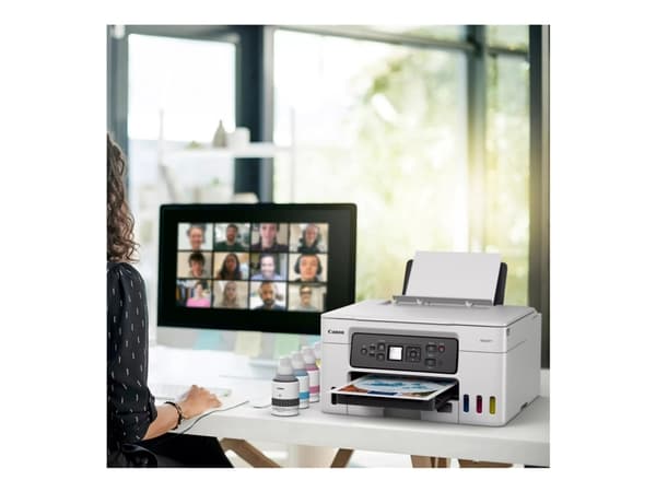 Canon MAXIFY GX3050 - Multifunksjonsskriver - farge - ink-jet - påfyllbar - Legal (216 x 356 mm) (original) - A4/Legal (medie) - opp til 18 ipm (tryk