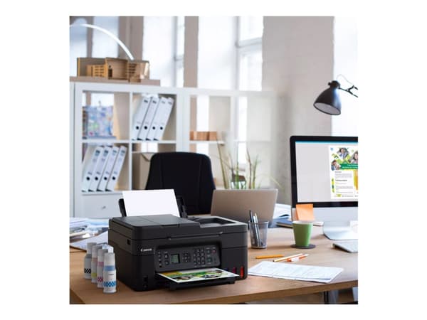 Canon PIXMA G4570 MegaTank - Multifunksjonsskriver - farge - ink-jet - påfyllbar - A4 (210 x 297 mm), Legal (216 x 356 mm) (original) - A4/Legal (med